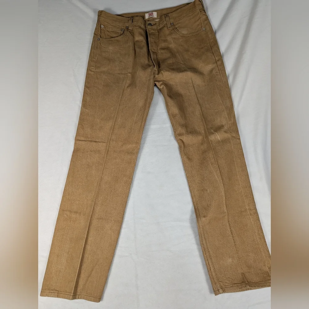Levi's Original 501 Button-fly Classic Straight Leg Men‎ Size 38